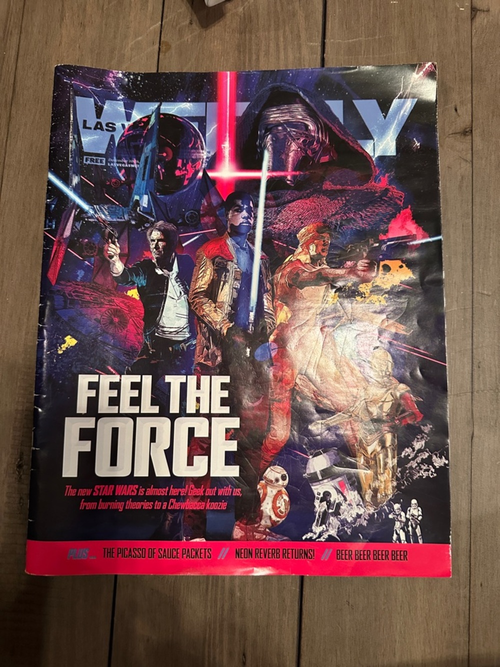 Star Wars 'Feel The Force' Poster - Colorful Magazine